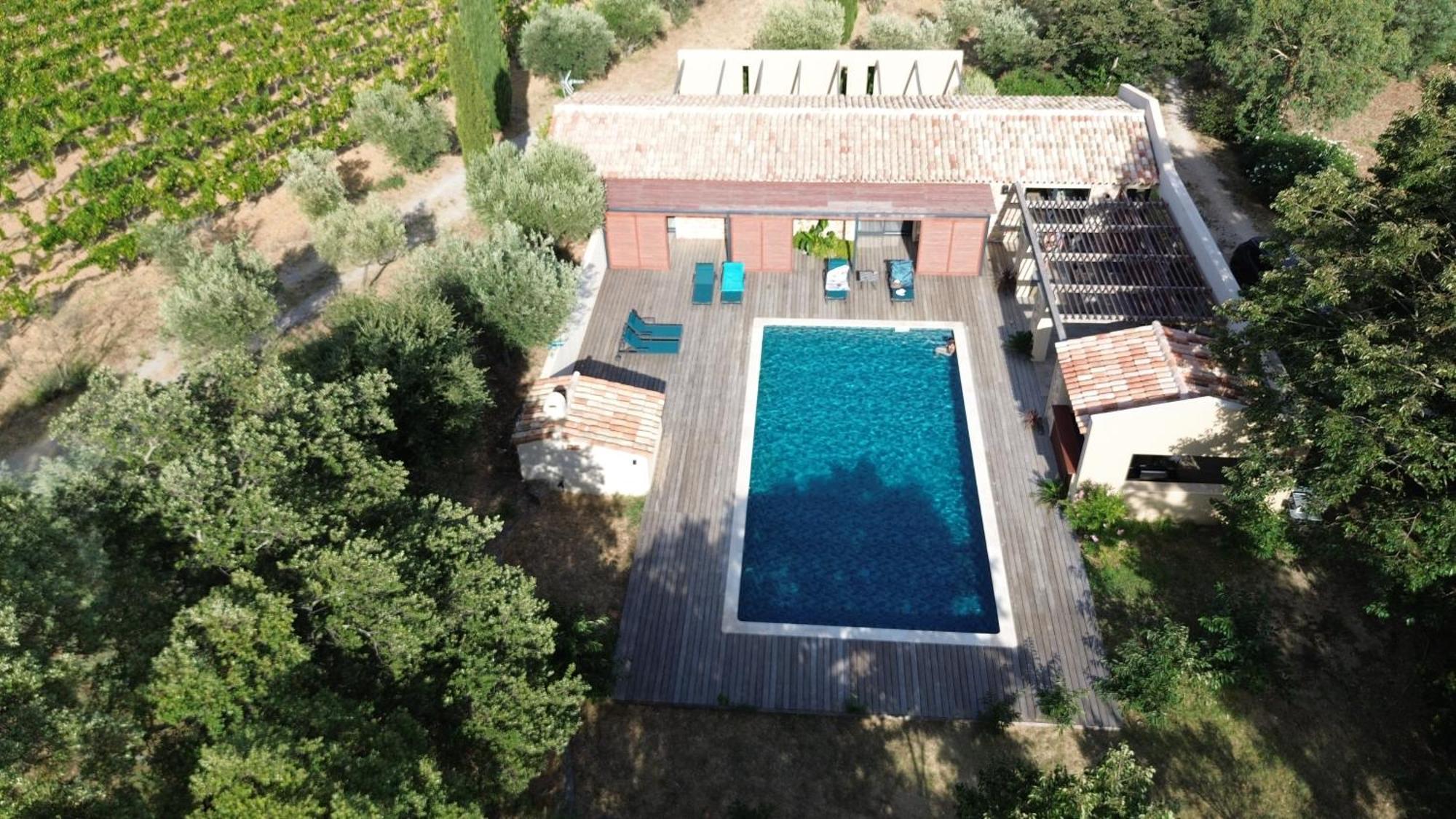 Magnifique Villa Avec Piscine Au Coeur Des Vignes Cogolin Exterior foto